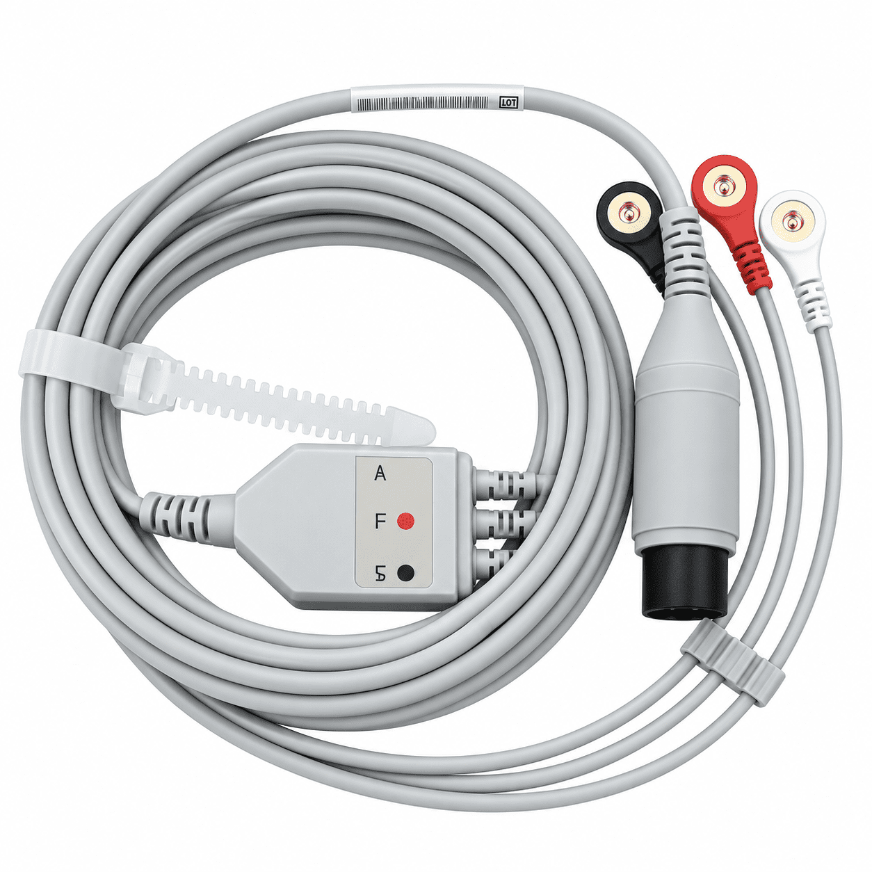 CABLE DE ECG DE 3 DERIVACIONES SNAP ZOLL M SERIES