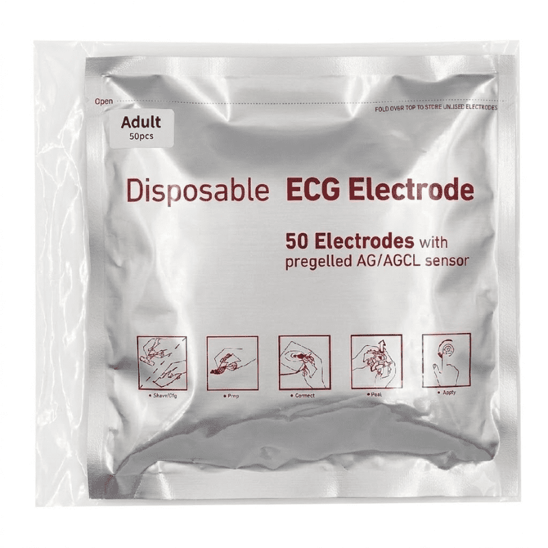 PACK DE ELECTRODOS DE ECG/EKG PARA ADULTOS