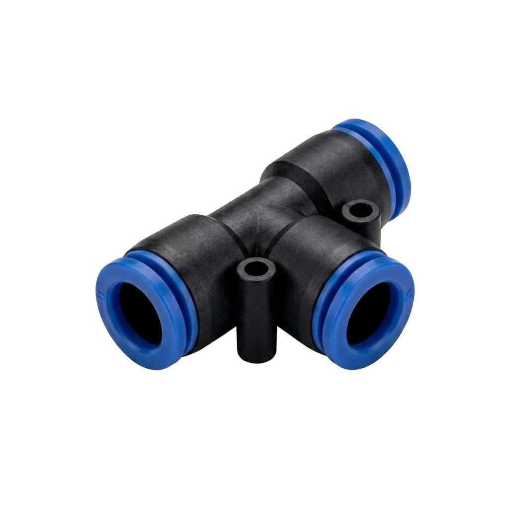 Conector neumático T de 8mm - Imagen 2