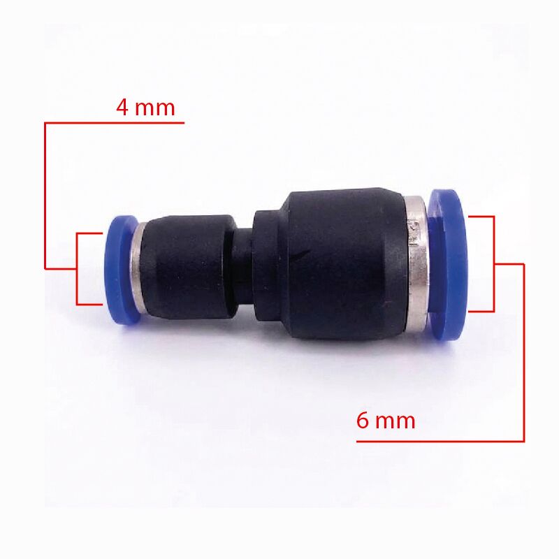 RACOR REDUCTOR DE 6 A 4 MM